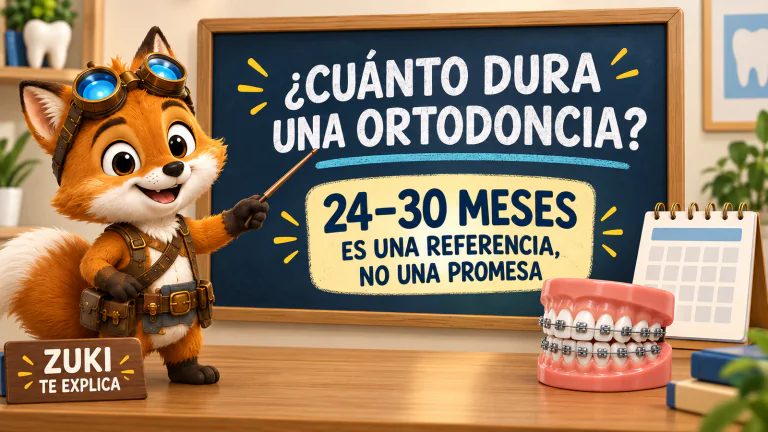¿Cuánto dura una ortodoncia? 24 a 30 meses es una referencia, no una promesa